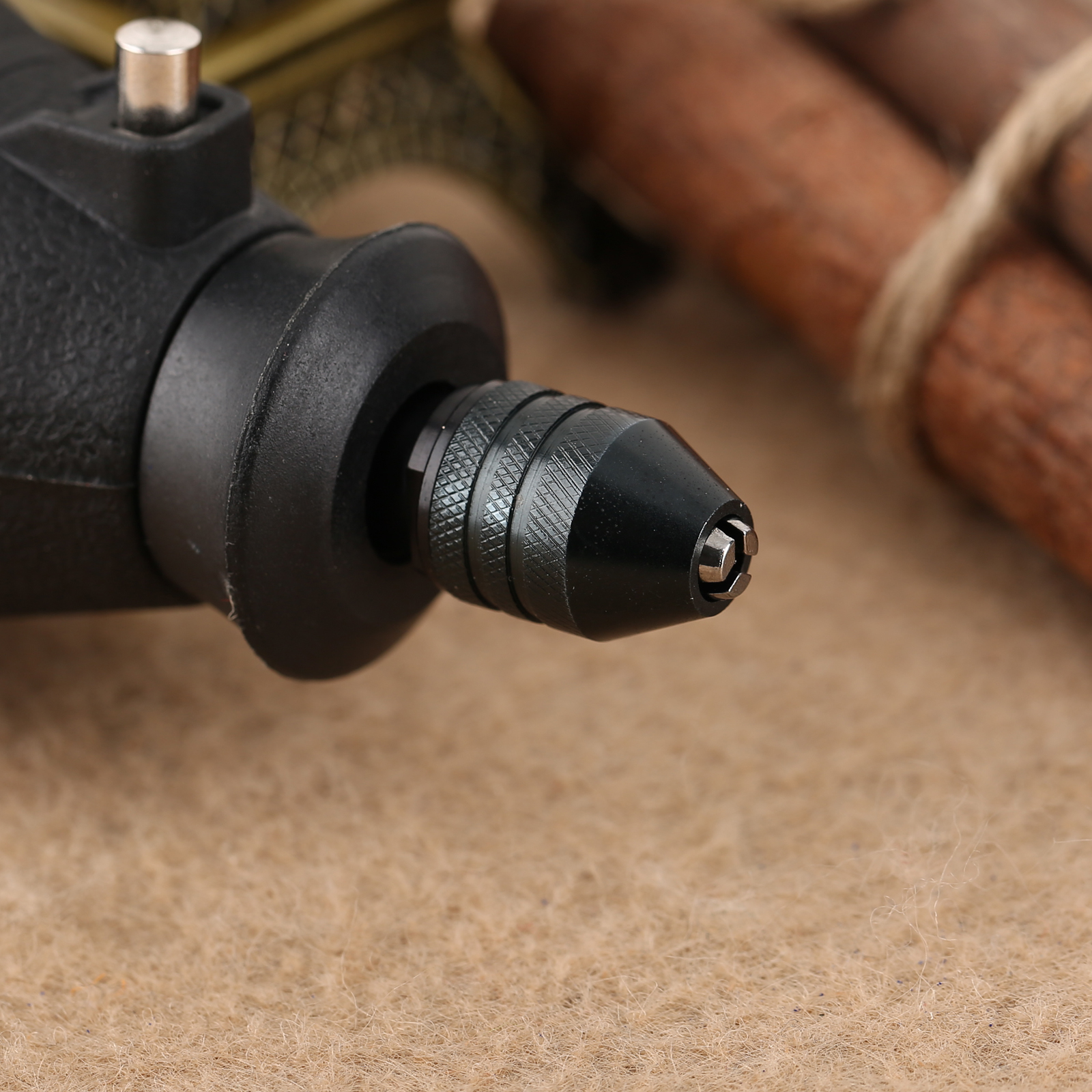 Quick Change Multi Chuck Keyless for Grinder Rotary Tools 0.5mm3.2mm Swaps HQ 744790538434 eBay