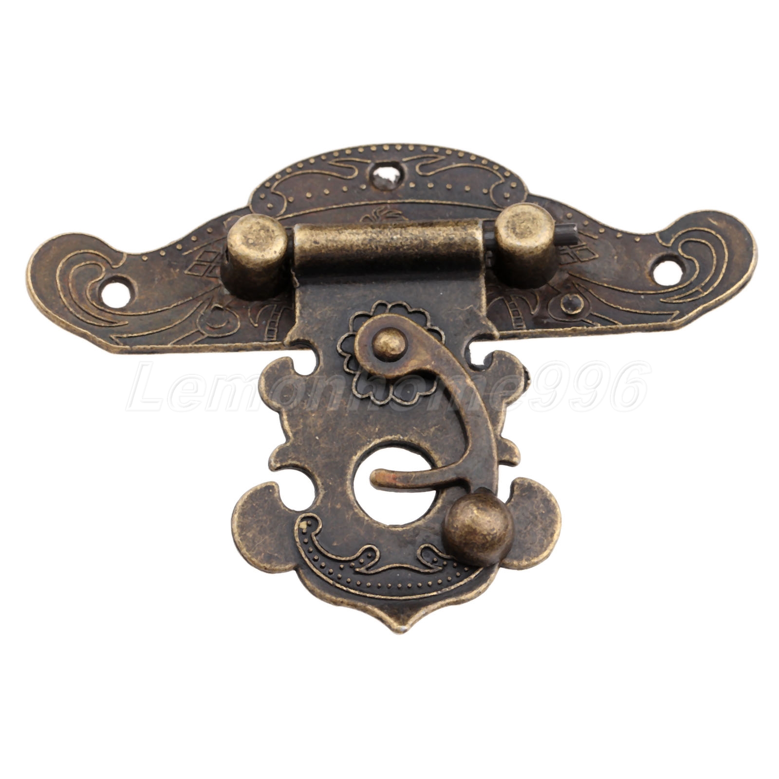 Hardware Retro S/M/L Jewelry Box Latch Gift Chest Hasp Pad Lock Clasp