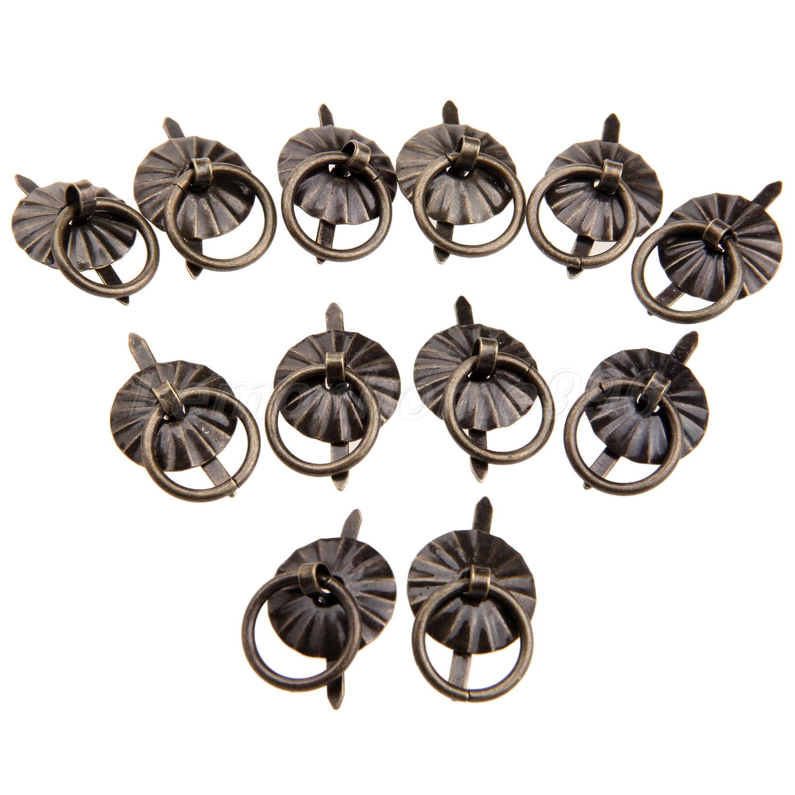 Furniture Jewelry Box Dresser Drawer Metal Ring Pull Handles