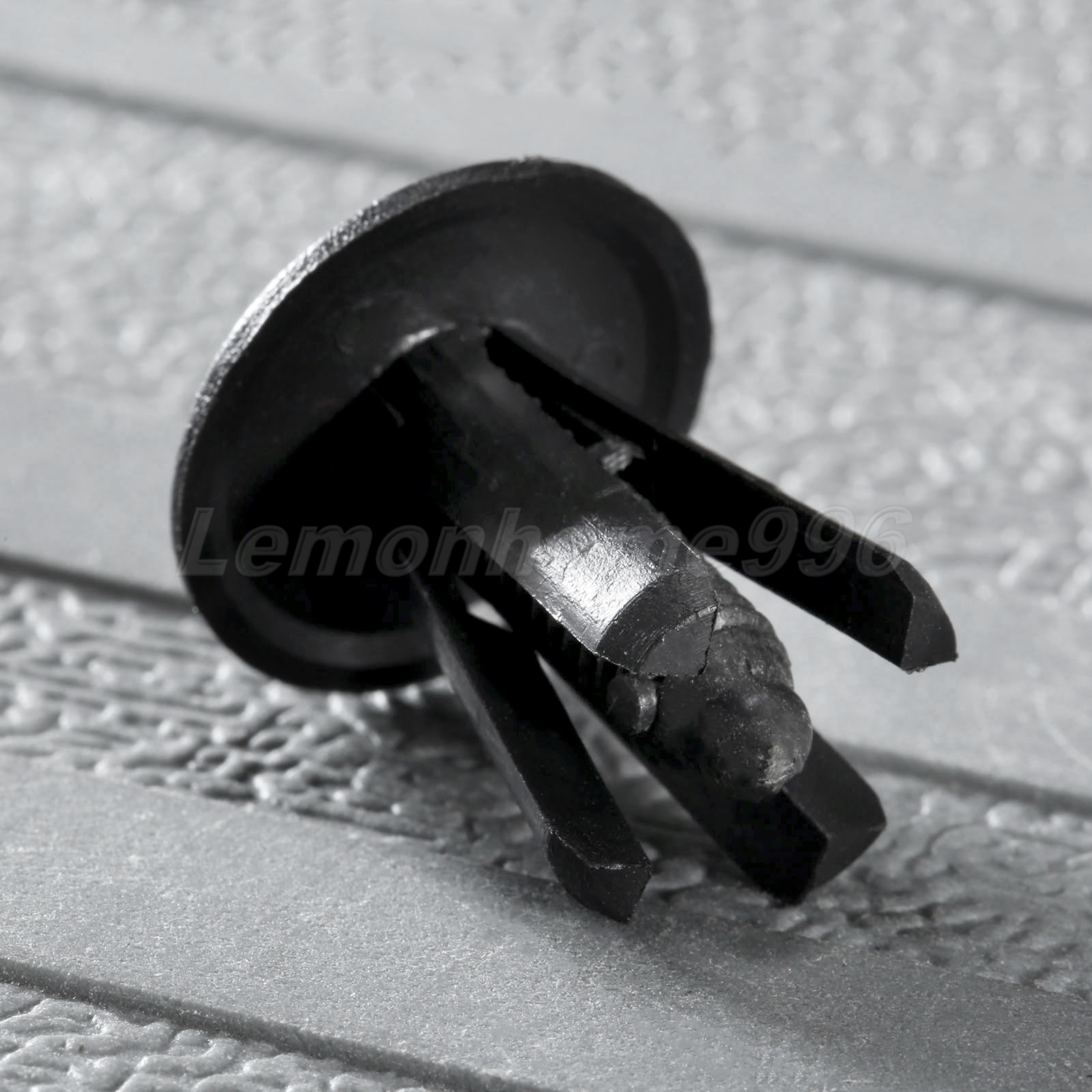 50X Durable Plastic Push in Rivets Bumper Fender Rivets Fasteners Clips